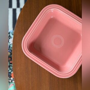 NEW Fiestaware square baker in peony